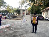 เทศกิจแม่สอด ดูแลความปลอดภัยการจัดงานเทศกาลลอยกระทงวัดมณีไพรสณฑ์