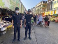 เจ้าหน้าที่เทศกิจ ออกตรวจความเรียบร้อยและจัดระเบียบตลาดเทศบาลนครแม่สอด 28 พ.ย.2566