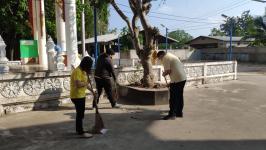 กองการศึกษาร่วมกิจกรรมจิตอาสาบำเพ็ญสาธารณประโยชน์