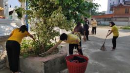 กองการศึกษาร่วมกิจกรรมจิตอาสาบำเพ็ญสาธารณประโยชน์