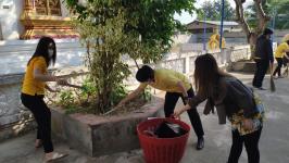 กองการศึกษาร่วมกิจกรรมจิตอาสาบำเพ็ญสาธารณประโยชน์