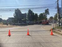 เทศกิจแม่สอด ออกอำนวยความสะดวก กรณีดับเพลิงฉีดล้างถนนเส้นโรงเรียนเทศบาลวัดชุมพลคีรี/ถนนเส้นเทศบาล