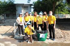 กองช่างสุขาภิบาลเข้าร่วมกิจกรรมจิตอาสาพัฒนาปรับปรุงภูมิทัศน์ เพื่อถวายเป็นพระราชกุศล วันคล้ายวันพระบรมราชสมภพ พระบาทสมเด็จพระบรมชนกาธิเบศร มหาภูมิพลอดุลยเดชมหาราช บรมนาถบพิตร วันชาติและวันพ่อแห่งชาติ