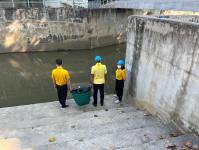 กองช่างสุขาภิบาลเข้าร่วมกิจกรรมจิตอาสาพัฒนาปรับปรุงภูมิทัศน์ เพื่อถวายเป็นพระราชกุศล วันคล้ายวันพระบรมราชสมภพ พระบาทสมเด็จพระบรมชนกาธิเบศร มหาภูมิพลอดุลยเดชมหาราช บรมนาถบพิตร วันชาติและวันพ่อแห่งชาติ