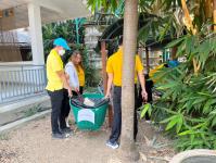 กองช่างสุขาภิบาลเข้าร่วมกิจกรรมจิตอาสาพัฒนาปรับปรุงภูมิทัศน์ เพื่อถวายเป็นพระราชกุศล วันคล้ายวันพระบรมราชสมภพ พระบาทสมเด็จพระบรมชนกาธิเบศร มหาภูมิพลอดุลยเดชมหาราช บรมนาถบพิตร วันชาติและวันพ่อแห่งชาติ