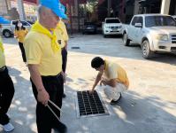 กองช่างสุขาภิบาลเข้าร่วมกิจกรรมจิตอาสาพัฒนาปรับปรุงภูมิทัศน์ เพื่อถวายเป็นพระราชกุศล วันคล้ายวันพระบรมราชสมภพ พระบาทสมเด็จพระบรมชนกาธิเบศร มหาภูมิพลอดุลยเดชมหาราช บรมนาถบพิตร วันชาติและวันพ่อแห่งชาติ