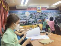 งานธุรการ เข้าร่วมประชุมแนวทางการปฏิบัติงานด้านการจัดทำฎีกาเบิกจ่ายเงินและงานด้านพัสดุ