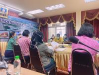 งานธุรการ เข้าร่วมประชุมแนวทางการปฏิบัติงานด้านการจัดทำฎีกาเบิกจ่ายเงินและงานด้านพัสดุ