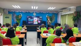 วิทยาลัยสูงวัยนครแม่สอด ภายใต้โครงการส่งเสริมสุขภาพผู้สูงอายุ สร้างจิตสดใส ร่างกายแข็งแรง กิจกรรมสัปดาห์ที่ 6