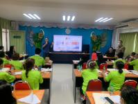 วิทยาลัยสูงวัยนครแม่สอด ภายใต้โครงการส่งเสริมสุขภาพผู้สูงอายุ สร้างจิตสดใส ร่างกายแข็งแรง กิจกรรมสัปดาห์ที่ 6