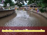 ดับเพลิงเเม่สอด ออกสำรวจระดับน้ำในเขตเทศบาลนครเเม่สอด