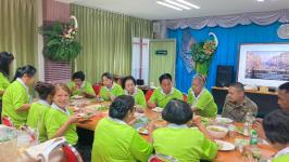 วิทยาลัยสูงวัยนครแม่สอด ภายใต้โครงการส่งเสริมสุขภาพผู้สูงอายุ สร้างจิตสดใส ร่างกายแข็งแรง กิจกรรมสัปดาห์ที่ 6