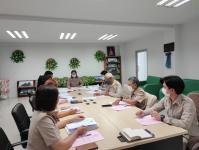 ประชุมร่วมกัน กับคณะกรรมการฯ เพื่อทบทวน และแก้ไขเพิ่มเติม ระเบียบเทศบาลนครแม่สอด ว่าด้วยการทำงานของคณะกรรมการกลุ่มผู้สูงอายุ พ.ศ. 2558ฯ และ ระเบียบเทศบาลนครแม่สอด