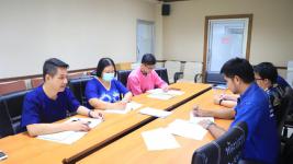 กองวิชาการและแผนงาน ประชุมเตรียมการรับคณะเลขาอนุกรรมาธิการปกครองท้องถิ่น วุฒิสภา