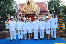 กองยุทธศาสตร์และงบประมาณ ร่วมพิธีวันสมเด็จพระเจ้าตากสินมหาราช และพิธีบวงสรวงดวงพระวิญญาณสมเด็จพระเจ้าตากสินมหาราช เพื่อน้อมรำลึกในพระมหากรุณาธิคุณ