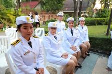 กองยุทธศาสตร์และงบประมาณ ร่วมพิธีวันสมเด็จพระเจ้าตากสินมหาราช และพิธีบวงสรวงดวงพระวิญญาณสมเด็จพระเจ้าตากสินมหาราช เพื่อน้อมรำลึกในพระมหากรุณาธิคุณ