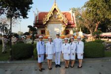 กองยุทธศาสตร์และงบประมาณ ร่วมพิธีวันสมเด็จพระเจ้าตากสินมหาราช และพิธีบวงสรวงดวงพระวิญญาณสมเด็จพระเจ้าตากสินมหาราช เพื่อน้อมรำลึกในพระมหากรุณาธิคุณ