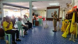 กองยุทธศาสตร์และงบประมาณ ร่วมกับกองสวัสดิการสังคม ลงพื้นที่จัดทำแผนชุมชน ทัั้ง 20 ชุมชนในเขตเทศบาลนครแม่สอด