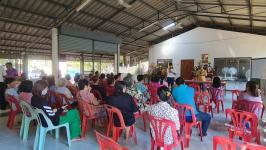 กองยุทธศาสตร์และงบประมาณ ร่วมกับกองสวัสดิการสังคม ลงพื้นที่จัดทำแผนชุมชน ทัั้ง 20 ชุมชนในเขตเทศบาลนครแม่สอด