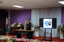 ผอ.กองยุทธศาสตร์และงบประมาณ ได้รับเกียรติเป็นวิทยากร ให้ความรู้แก่นักเรียนโรงเรียนเทศบาลเฉลิมพระเกียรติสมเด็จพระเทพรัตนราชสุดา ฯ สยามบรมราชกุมารี   