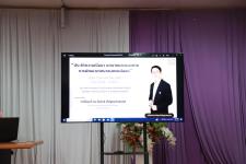 ผอ.กองยุทธศาสตร์และงบประมาณ ได้รับเกียรติเป็นวิทยากร ให้ความรู้แก่นักเรียนโรงเรียนเทศบาลเฉลิมพระเกียรติสมเด็จพระเทพรัตนราชสุดา ฯ สยามบรมราชกุมารี   