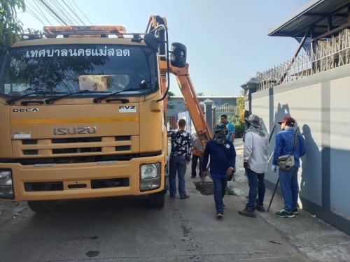 ตามที่เจ้าหน้าที่ภาคสนามกองช่างสุขาภิบาล ได้ออกปฏิบัติงานตามคำร้องทั่วไป 