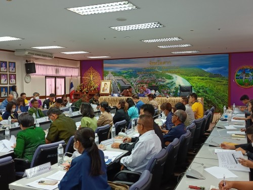 กองยุทธศาสตร์และงบประมาณร่วมการประชุมคณะกรรมการบริหารงานจังหวัดแบบบูรณาการ จังหวัดตาก (ก.บ.จ.ตาก) ครั้งที่ 1/2567
