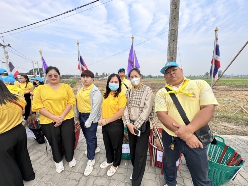 กองการศึกษาร่วมกิจกรรมจิตรอาสาปรับภูมิทัศน์ถนนทางหลวงชนบท 3050