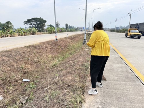 กองการศึกษาร่วมกิจกรรมจิตรอาสาปรับภูมิทัศน์ถนนทางหลวงชนบท 3050