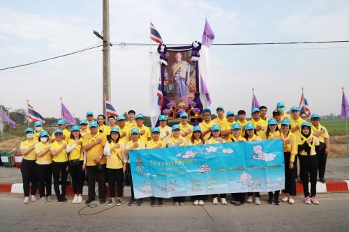 กองยุทธศาสตร์และงบประมาณ เข้าร่วมกิจกรรมจิตอาสาปรับภูมิทัศน์เส้นทางเสด็จฯ ถนนทางหลวงชนบท 3050