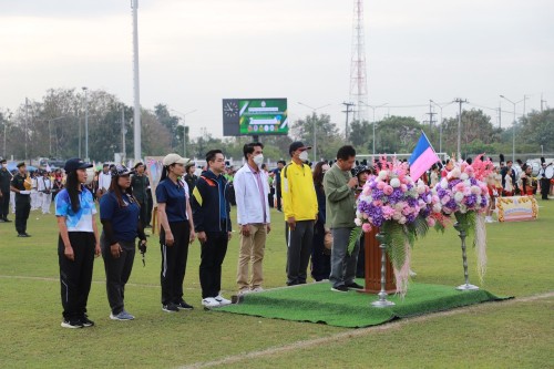 กองยุทธศาสตร์และงบประมาณ เข้าร่วมพิธีเปิดการแข่งขันกีฬานักเรียนกลุ่มโรงเรียนในสังกัดเทศบาลนครแม่สอด ประจำปีการศึกษา 2567