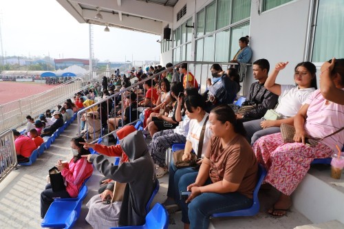 กองยุทธศาสตร์และงบประมาณ เข้าร่วมพิธีเปิดการแข่งขันกีฬานักเรียนกลุ่มโรงเรียนในสังกัดเทศบาลนครแม่สอด ประจำปีการศึกษา 2567