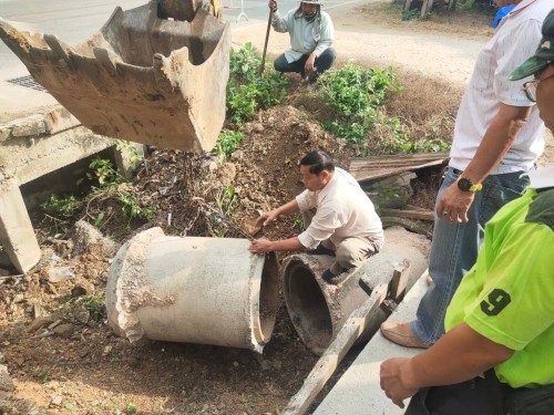ตามที่เจ้าหน้าที่ภาคสนามกองช่างสุขาภิบาล ได้ออกปฏิบัติงานตามคำร้องทั่วไป 