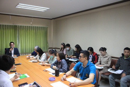 กองยุทธศาสตร์และงบประมาณ จัดประชุมประจำเดือนมกราคม 2567