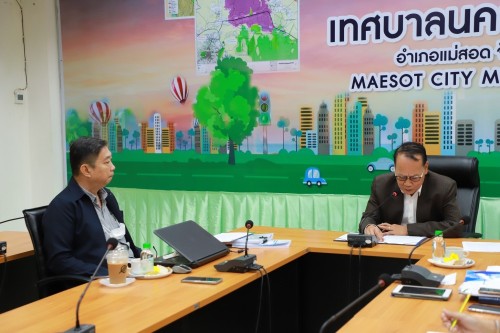 ทน.แม่สอด รับการประเมินมาตรฐานองค์กรด้านคนพิการที่ให้บริการคนพิการ จากกรมส่งเสริมและพัฒนาคุณภาพชีวิตคนพิการ