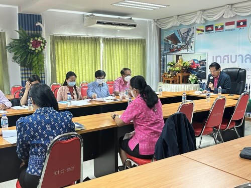 กองการศึกษา จัดการประชุมการประกวดแข่งขันทักษะทางวิชาการ เทศบาลนครแม่สอด ประจำปี 2567