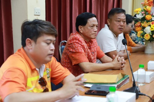 ต้อนรับ นายสุมิตร กัญจะนะ ผู้อำนวยการกองสวัสดิการสังคม พร้อมคณะจากเทศบาลเมืองท่าผา อำเภอบ้านโป่ง จังหวัดราชบุรี