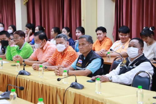 ต้อนรับ นายสุมิตร กัญจะนะ ผู้อำนวยการกองสวัสดิการสังคม พร้อมคณะจากเทศบาลเมืองท่าผา อำเภอบ้านโป่ง จังหวัดราชบุรี