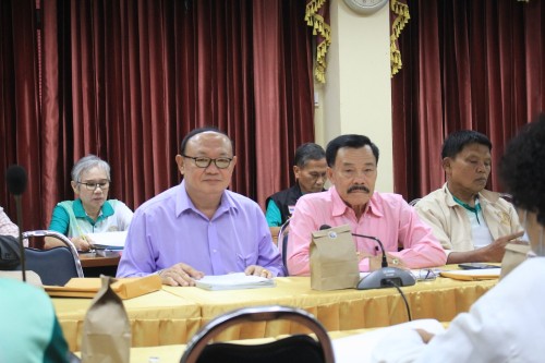 กองยุทธศาสตร์และงบประมาณ จัดประชุมพิจารณาร่างแผนพัฒนาท้องถิ่น (พ.ศ.2566 - 2570) เพิ่มเติม/เปลี่ยนแปลง ครั้งที่ 1/2567