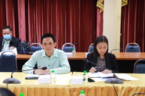 เข้าร่วมประชุมหัวหน้าส่วนราชการเทศบาลนครแม่สอด ครั้งที่ 2/2567 ประจำเดือนกุมภาพันธ์เพื่อแลกเปลี่ยนข้อราชการและรายงานผลการดำเนินด้านสวัสดิการสังคม