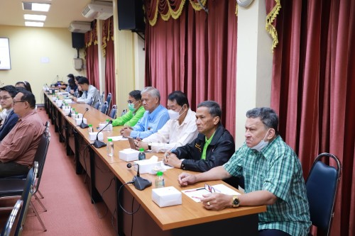 เข้าร่วมประชุมหัวหน้าส่วนราชการเทศบาลนครแม่สอด ครั้งที่ 2/2567 ประจำเดือนกุมภาพันธ์เพื่อแลกเปลี่ยนข้อราชการและรายงานผลการดำเนินด้านสวัสดิการสังคม