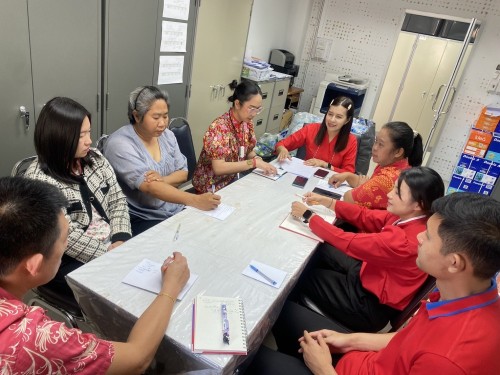 กองการเจ้าหน้าที่ ประชุมกอง ประจำเดือน กุมภาพันธ์ 2567