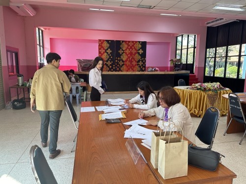 คณะกรรมการตรวจเยี่ยมสนามสอบการประเมินความสามารถด้านการอ่านของผู้เรียน (RT) ชั้นประถมศึกษาปีที่ 1 ปีการศึกษา 2566 ของนักเรียนในสังกัดเทศบาลนครแม่สอด