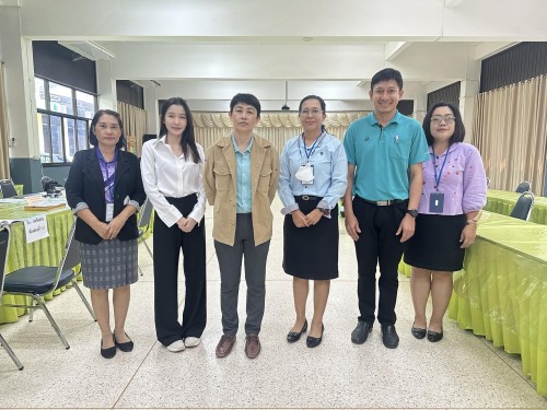 คณะกรรมการตรวจเยี่ยมสนามสอบการประเมินความสามารถด้านการอ่านของผู้เรียน (RT) ชั้นประถมศึกษาปีที่ 1 ปีการศึกษา 2566 ของนักเรียนในสังกัดเทศบาลนครแม่สอด