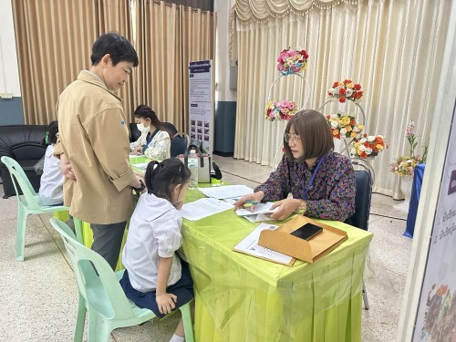 คณะกรรมการตรวจเยี่ยมสนามสอบการประเมินความสามารถด้านการอ่านของผู้เรียน (RT) ชั้นประถมศึกษาปีที่ 1 ปีการศึกษา 2566 ของนักเรียนในสังกัดเทศบาลนครแม่สอด