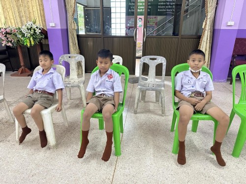 คณะกรรมการตรวจเยี่ยมสนามสอบการประเมินความสามารถด้านการอ่านของผู้เรียน (RT) ชั้นประถมศึกษาปีที่ 1 ปีการศึกษา 2566 ของนักเรียนในสังกัดเทศบาลนครแม่สอด