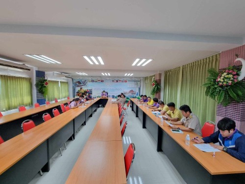 กองการศึกษาจัดประชุมเตรียมความพร้อมในการส่งนักกีฬาเข้าร่วมการแข่งขันกีฬานักเรียน อปท. ระดับภาคเหนือ ประจำปีงบประมาณ พ.ศ.2567