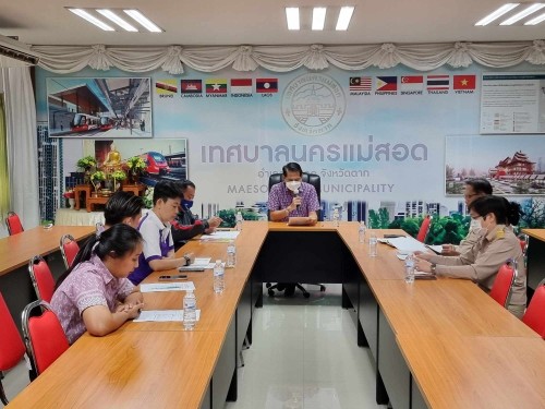 กองการศึกษาจัดประชุมเตรียมความพร้อมในการส่งนักกีฬาเข้าร่วมการแข่งขันกีฬานักเรียน อปท. ระดับภาคเหนือ ประจำปีงบประมาณ พ.ศ.2567