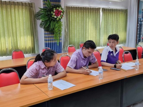 กองการศึกษาจัดประชุมเตรียมความพร้อมในการส่งนักกีฬาเข้าร่วมการแข่งขันกีฬานักเรียน อปท. ระดับภาคเหนือ ประจำปีงบประมาณ พ.ศ.2567
