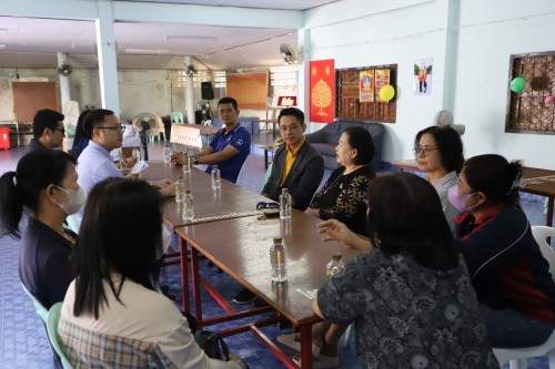 กองยุทธศาสตร์และงบประมาณ ตรวจรับการซ่อมแซมเสียงตามสายภายในเทศบาลนครแม่สอด